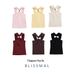 ZA Self-made European And American Style Fashion Foreign Trade Wholesale Halter Sexy Backless Tank Top Women With A_ecoleips.com