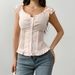Aria Basics Aria Basics Cross-border European American Y2K Hot Girl Style Summer Short-sleeve Ruffled Tank Top Women's Clothing 2025 Autumn And_ecoleips.com