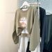 Real Shot Of Foreign Trade Women's Crew Neck Sweatshirt Without Hood, Spring And Autumn Thin Version, Plus Size, Loose_ecoleips.com