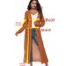 Women's European American Style Long Thin Cardigan Sweater With Large Pockets Wool Material Multi-Color Slit Design A8019_ecoleips.com