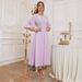 Verve 2025 Women's Clothing Abaya Elegant Muslim Cardigan Suit Dress_ecoleips.com