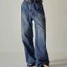 Women's Clothing New Style Women's Black High Waist Slim Tall Wide Leg Pants Long Pants_ecoleips.com