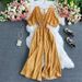 Women's Clothing Sexy V Neck Bat Sleeve Waist Slimming Polka Dot Print Jumpsuit Fashionable Temperament Wide Leg Trousers Jumpsuit For Women_ecoleips.com