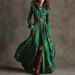 Plus Size Women's French Retro Plaid Slimming Irregular European And American New Design Dress_ecoleips.com