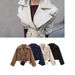 Women’s Clothing Spring New Women's Fashion Slim Versatile Belt Design Long Sleeved Windbreaker Short Jacket_ecoleips.com