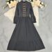 European And American Autumn New Women's Retro Western Style Long Sleeve Cotton-Linen Dress_ecoleips.com