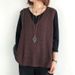 Knitted Vest Fashion Solid Color Loose Plus Size Hollow Casual Style Summer Outerwear V-Neck Pullover Women_ecoleips.com