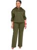 Women's 2 Piece Sportswear Set Long Sleeved Hooded Sweatshirt And Pants Fashionable Summer Outfit In Stock_ecoleips.com