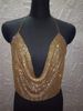 European And American Cross-border New Foreign Trade Erotic Chain Rhinestone Sexy Backless Metal Vest NH109_ecoleips.com