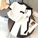 Women's Clothing Women's Spring Summer Short Sleeve Casual Sporty Color Block Two Piece Set Print For Formal & Casual For Women_ecoleips.com