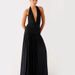 Women's Clothing Women's Deep V Neck Tie Back Dress Elegant Sexy Pleated Bodycon Style Fashion For Formal & Casual For Women_ecoleips.com