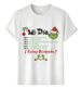 Women's T-Shirts Tshirt Muscle Freaks Grinch Christmas Graphic Style_ecoleips.com