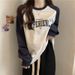 American Retro Style Fleece-lined Thickened Sweatshirt Women, Suitable Spring, Autumn, Winter, Loose And Casual Style,_ecoleips.com