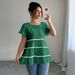 Women's Clothing Simple Fashion Ruffled Short Sleeved Women's T Shirt Women's Clothing Pring And Summer_ecoleips.com