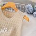Women's Clothing Gradient Striped Vest Dress Female Summer Slim High End Sleeveless Knitted Long Skirt_ecoleips.com