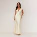 2025 Foreign Trade European And American Fashion New Sexy Deep V Slim Fit Backless Elegant Women's Mid-Length Dress_ecoleips.com