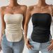 2026 Spring/Summer Cross-Border European And American Sexy Women's Clothing Independent Station Slim-Fit Solid_ecoleips.com