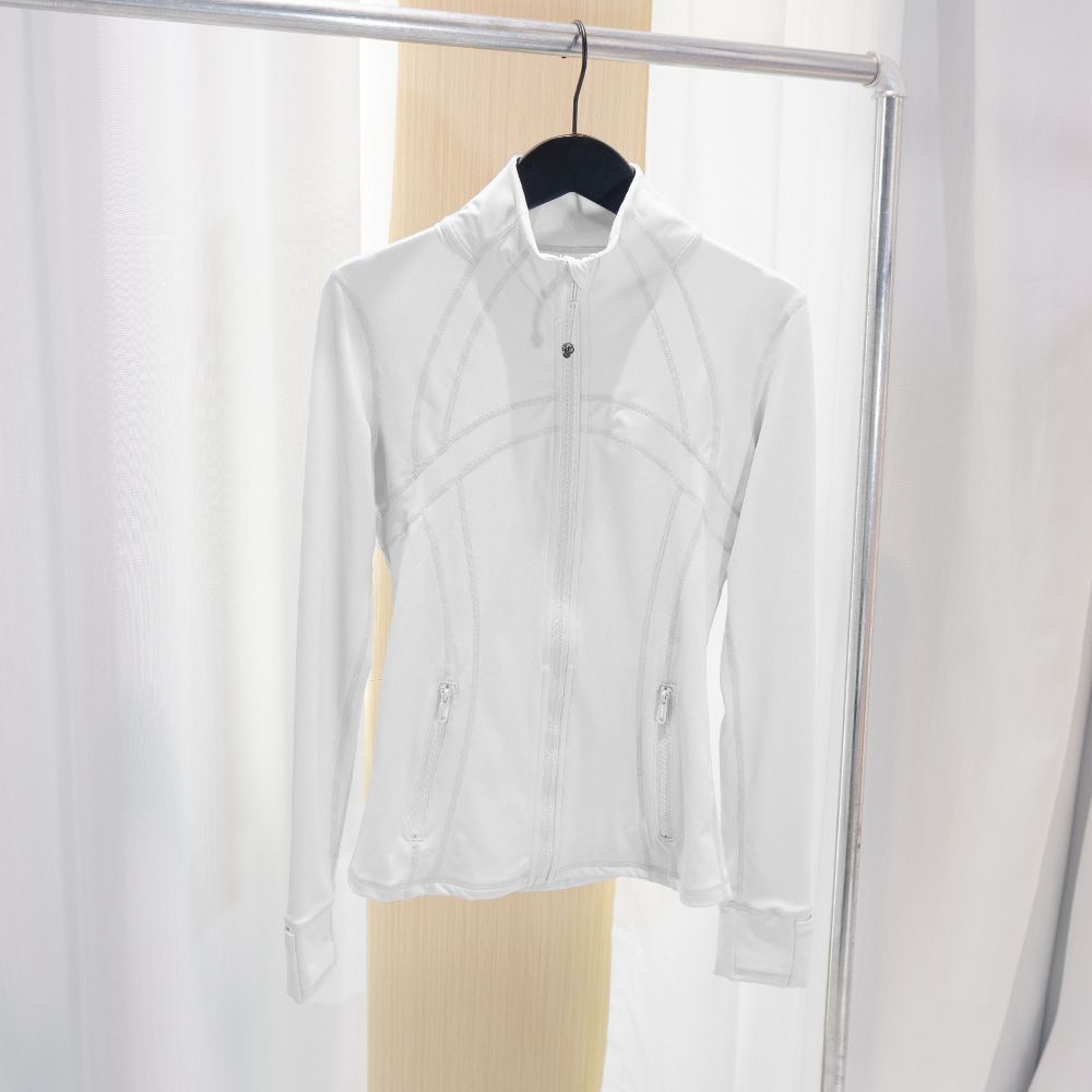 3rd Gen Slim-Fit Yoga Jacket For Women – UPF50+ Sun Protection & Quick-Dry Workout Top (10 Colors, Sizes 2-12)_ecoleips.com
