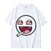 O-Neck Fashion Quality T-Shirt Casual Face Domo Kun Funny Meme Women Summer Summer Short Sleeved Harajuku Streetwear Tops Tees_ecoleips.com