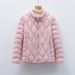 Pinghu Chixin 90 National Standard Autumn Winter New Lightweight Down Jacket Wave Pattern Women's Stand Collar Coat_ecoleips.com
