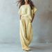 2026 Summer New European And American Casual Linen Suit For Women Loose And Thin, Drape Two-piece Set For Women_ecoleips.com