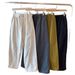 Women's Clothing Elastic Waist Tie Fashionable And Casual All Match Parachute Pants With Cuffs For Women_ecoleips.com
