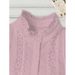 Women's Clothing Long Sleeved Shirt Loose Fit, Women’s Long-Sleeve Blouse – Oversized Lapel Collar, Solid Color, Versatile & Elegant_ecoleips.com