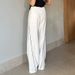 Aria Basics FD2244 In-Stock Independent Store 2025 European And American Autumn New Women's High-Waisted Unique Casual Straight-Leg_ecoleips.com