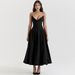 Women's Clothing New Sexy Tube Top Fashion Sharp Angle Fishbone Waist A Line Dress_ecoleips.com
