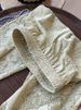 Autumn Fashion Jacquard Females Hollow Out Casual Pant Elastic Waist Straight-Leg Loose Fit Pants Full Length Wide Leg Trousers_ecoleips.com