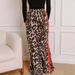 Aria Basics European And American Cross-Border New Casual Women's Internet Celebrity Same Style Leopard Print Patchwork Elegant_ecoleips.com