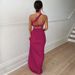 Women's Clothing Summer New Sexy Backless Tube Top Slim Fit Slit Skirt Suit_ecoleips.com