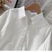 Women's Clothing Summer And Autumn Women's Clothing New Bubble Women's Winter Design Sense Niche Early Spring Clothes Small Tops_ecoleips.com