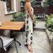 Elegant Off-Shoulder Maxi Dress With Geometric Print – Flowy Beach Dress For Women, Boho Chic Summer Dress, Vacation & Casual Wear_ecoleips.com