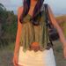 's New Foreign Trade Product: Green Lace Camisole With A Forest-inspired Vintage Style, Sexy V-neck, And Irregular_ecoleips.com