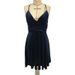 Women's ClothingSpring And Autumn New Women's Gold Velvet Evening Dress Sexy V Neck Backless Suspender Dress_ecoleips.com