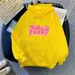 ns Super Popular Women's Sweatshirt For Spring And Autumn, Fleece-lined, Loose-fitting, Korean Style,_ecoleips.com