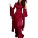 Muslim Dress Women Elegant Dubai Abaya Dress – Slim Fit With Waist Detail (White/White/Red/Dark Blue/Black, XS-XXXL)_ecoleips.com