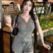Women's Sweet And Spicy Summer Two Piece Set Bow Embroidery Slimming Short Sleeved Top With Youthful Fashionable Shorts_ecoleips.com