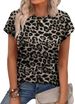 Alaroo Womens Summer Tops Short Sleeve Shirts Crew Neck Tshirt Cute Trendy Tunic Blouses (S-3XL)_ecoleips.com