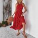 Women's Clothing Summer New SHEIN PETITE Women's Halter Neck Backless Long Hot Style_ecoleips.com