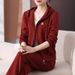 Sportswear For Women, Autumn Winter 2025 New Fashion Loose Age-Reducing Mom Sweatshirt Casual Two-Piece Set_ecoleips.com