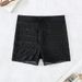 Women's Clothing Solid Color Sexy Mesh Four-angle Swimsuit Sports Beach Bikini Swimsuit_ecoleips.com