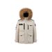 Trendy Oversized Hooded Winter Parka With Faux Fur Trim – Windproof Puffer Coat For Extreme Cold, 600 Fill Power Duck Down, Unisex Streetwear Jacket_ecoleips.com