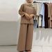 Women's Fashion 2 Piece Set 2025 Spring New Muslim Casual Suit_ecoleips.com