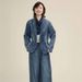 Women's Denim Jacket 2026 Spring And Autumn Design Trendy Fashion Versatile New Top_ecoleips.com