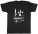 Women's T-Shirts Life In The Slow Lane Narrowboat Canal Boat Mens T-Shirt Tee Gift Top_ecoleips.com