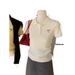 Korean-Style Women's Polo Collar Knit Top Summer Short Sleeve Shirt Bow Embroidery Cropped Fit Relaxed Shoulder Sweet Chic_ecoleips.com