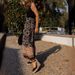 Women's Printed Midi Skirt Loose Patchwork Casual A-Line Summer Skirt Above Knee Length_ecoleips.com