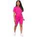 Solid Color Tracksuit Set for Women And Men Lightweight Breathable Sportswear Two-Piece Outfit for Spring_ecoleips.com